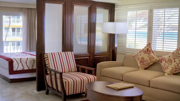 Living area - South Florida Beach Escape with Cozy Studio at Sea Gardens Resort (Pompano Beach)