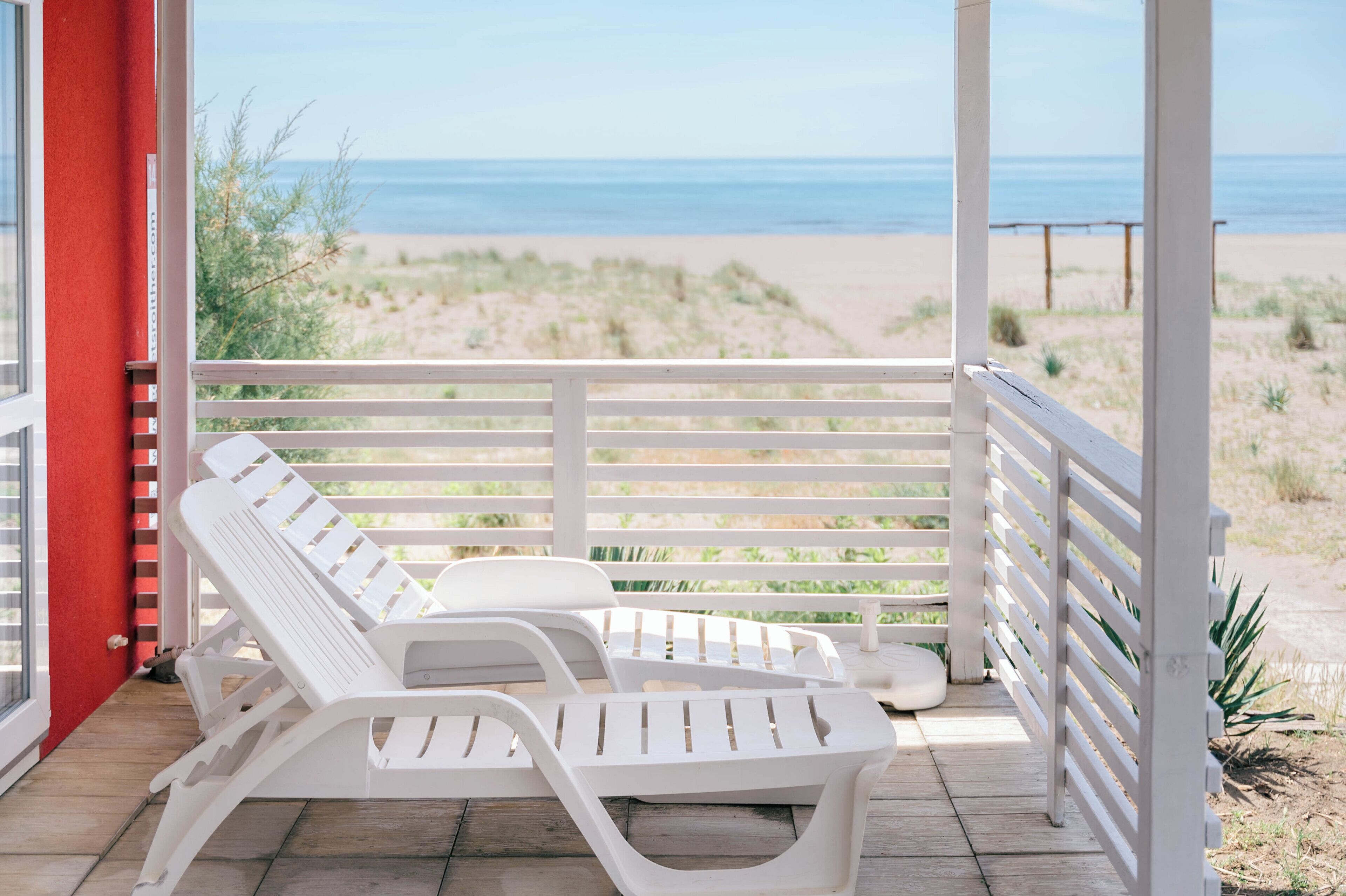 Comfort Apartment, Balcony, Beach View | Terrace/patio