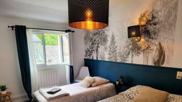 1 slaapkamer, beddengoed