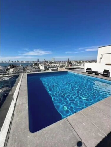 Centrica Suite B con Alberca en Mazatlan