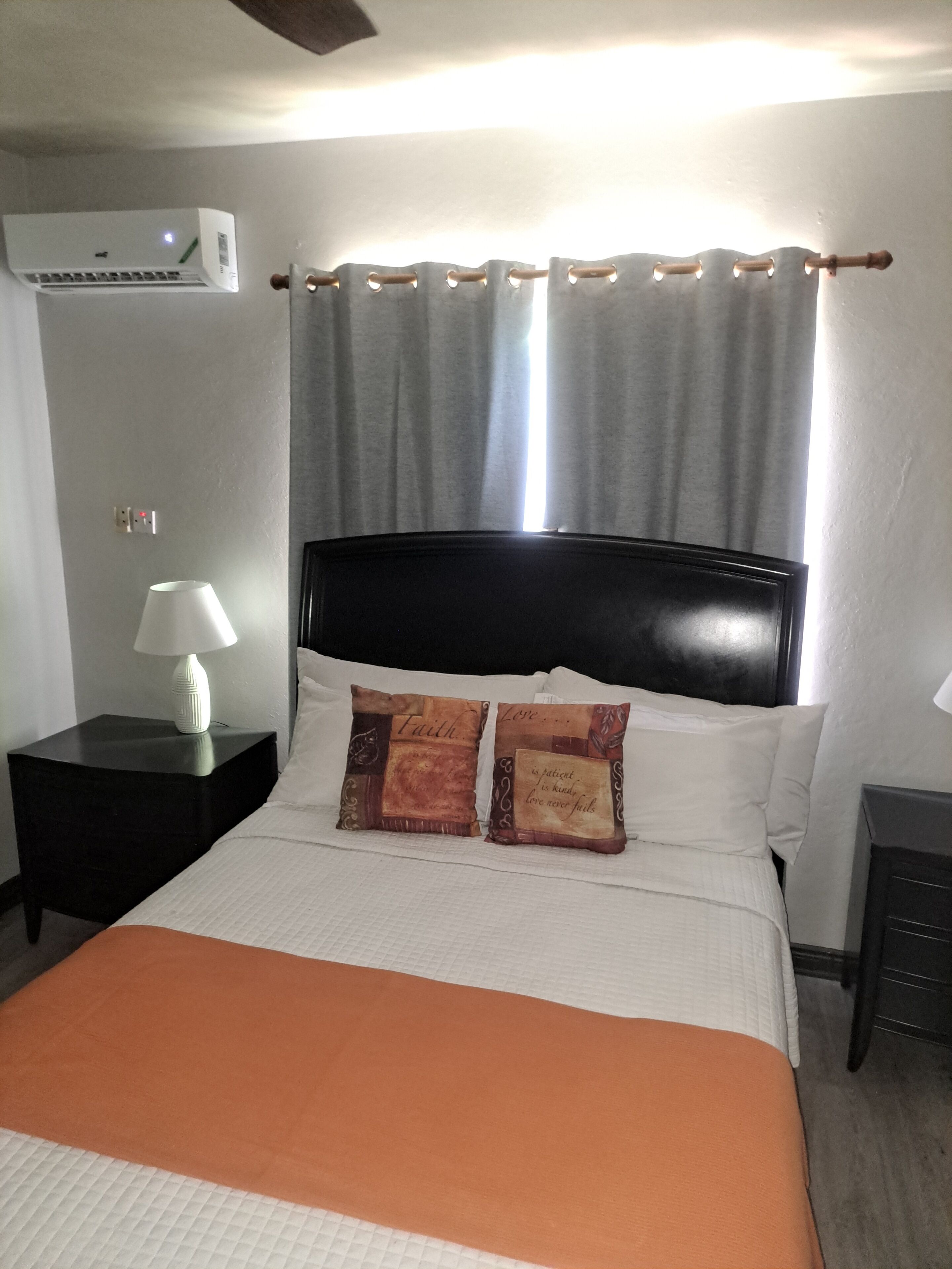 1 bedroom, iron/ironing board, travel crib, free WiFi