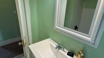Towels, soap, toilet paper
