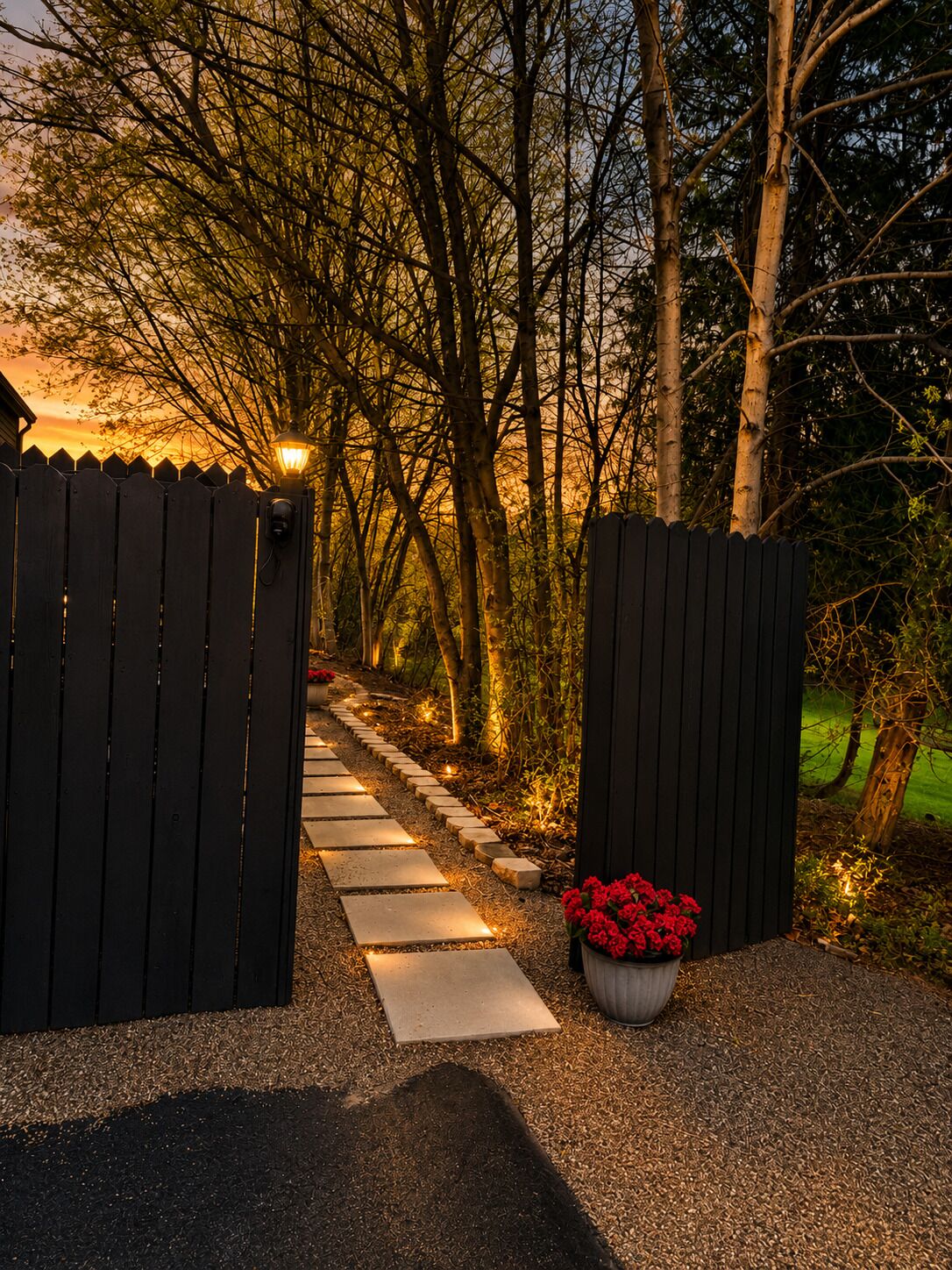 Overnatningsstedets område