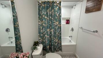 Towels, soap, toilet paper