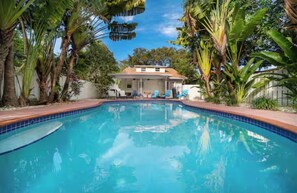 Pool - Beach House 3 w/ Heated Pool near Aventura Mall, Gulfstream, the beach (Hollywood)