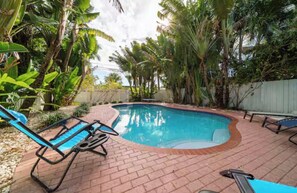 Pool - Beach House 3 w/ Heated Pool near Aventura Mall, Gulfstream, the beach (Hollywood)