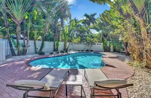 Pool - Beach House 3 w/ Heated Pool near Aventura Mall, Gulfstream, the beach (Hollywood)