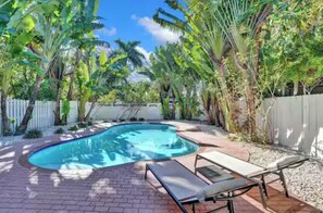 Pool - Beach House 3 w/ Heated Pool near Aventura Mall, Gulfstream, the beach (Hollywood)