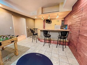 Games room - Enjoy 3 full-size units! Long Lake North – Luxury Lakeside Complex (Phillips)