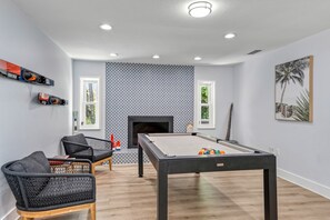 Games room - NEW! Brisas Del Mar | Private Pool with Spa, Guest House, Near Siesta Key Beach (Siesta Key)