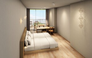 Chambre avec lits jumeaux, vue fleuve | Intérieur