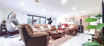 Spacious 4BR Family Retreat with Cozy Lounge