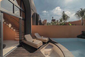 Villa Deluxe, para no fumadores | Área de sala de estar | Televisión de pantalla plana, Netflix y servicios de streaming