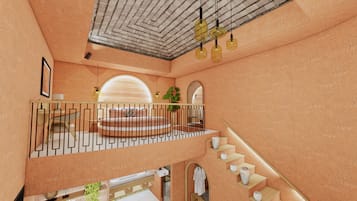 Vila luxo, para não fumantes | Roupas de cama antialérgicas, frigobar, cofres nos quartos, escrivaninha