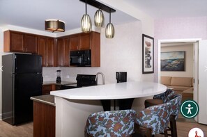 Private kitchen -  1 bedroom Luxury Resort Bora Bora (Las Vegas)