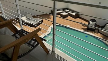 Appartamento, vista piscina | Parco della struttura