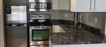 One Bedroom Basement apartment on Red River bank