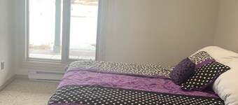 One Bedroom Basement apartment on Red River bank