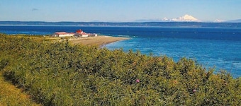 Adventure retreat with water-view deck, hiking trail access & dog-friendly
