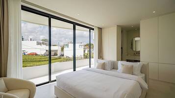 Villa, 1 Bedroom, Private Pool, Pool View | In-room safe, blackout curtains, free WiFi, bed sheets