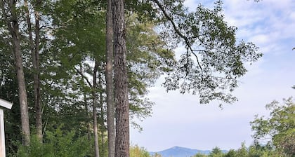 Private mountain retreat with trout pond on 17+ acres of meadow and forest.