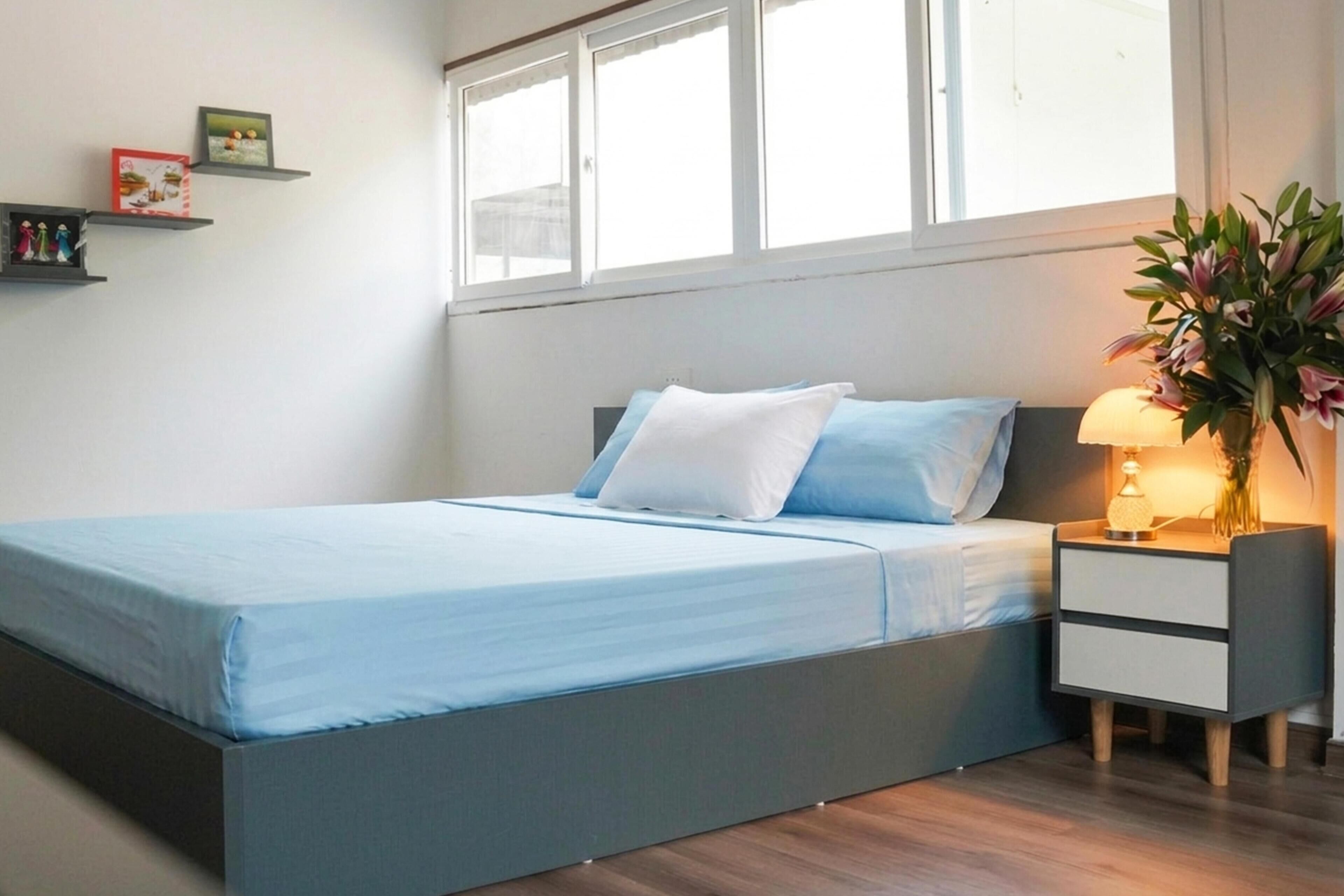 ห้องดีลักซ์ดับเบิล, วิวเมือง | โต๊ะทำงาน, พื้นที่ทำงานแบบใช้แล็ปท็อป, Wi-Fi ฟรี