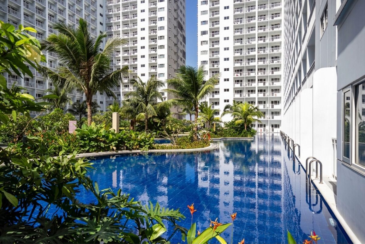 Apartment, Balkon, Poolblick | Pool