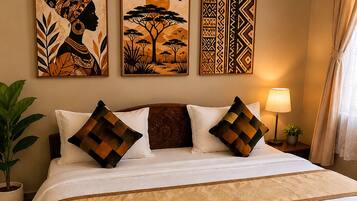 Deluxe Villa, Connecting Rooms, Garden View | Premium bedding, individually decorated, individually furnished