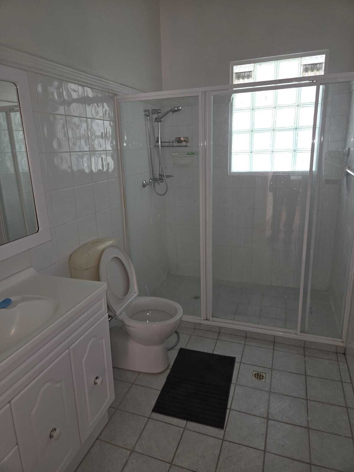 Towels, soap, toilet paper
