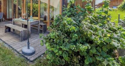Nature chalet nearby forest with infrared sauna
