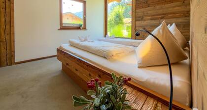 Nature chalet nearby forest with infrared sauna