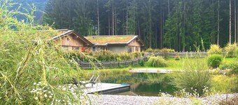 Chalet au bord de la forêt avec sauna infrarouge