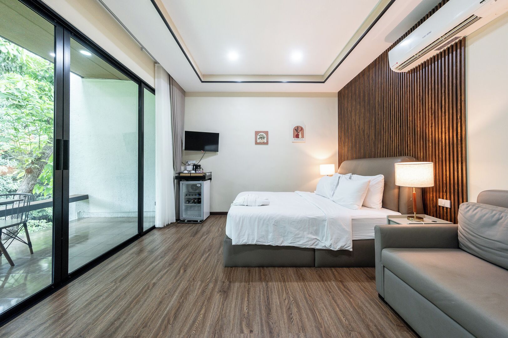 Villa Room | มินิบาร์ฟรีบางอย่าง, โต๊ะทำงาน, Wi-Fi ฟรี, ผ้าปูที่นอน