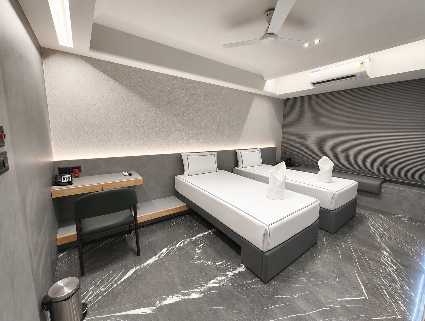 Chambre avec lits jumeaux | Spa