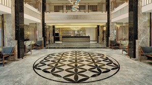 Lounge i lobbyen