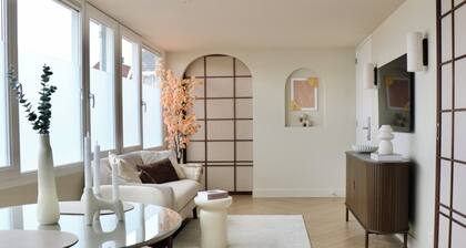 Breeze Inn - Japandi apartment - Strand, Leiden, Bioscience Park