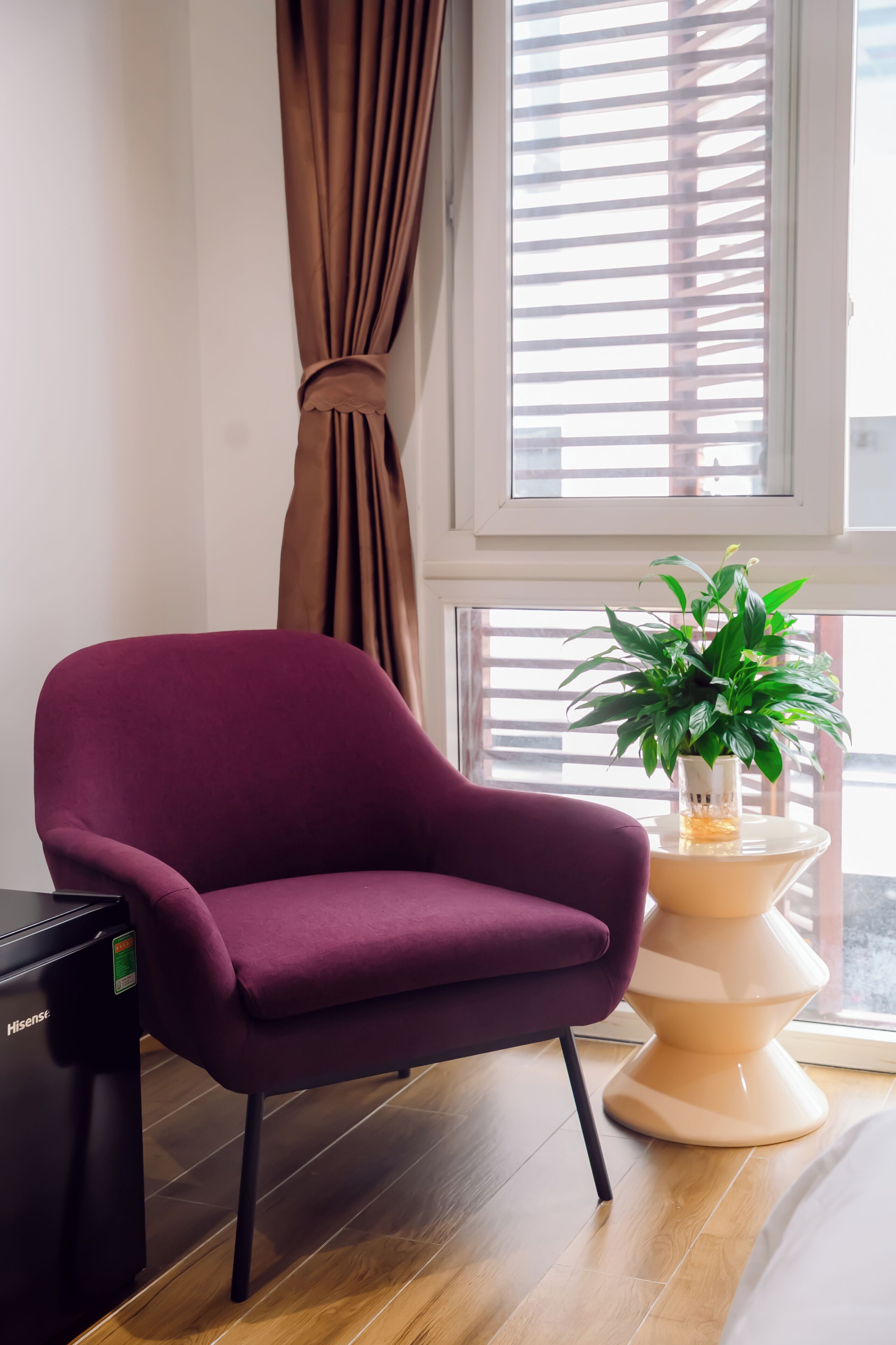 Economy kamer, 1 queensize bed, privébadkamer, uitzicht op tuin | Interieur