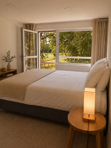 Tranquil 19th-Century Farmhouse Room in Lousã, Portugal