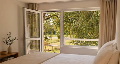 Tranquil 19th-Century Farmhouse Room in Lousã, Portugal