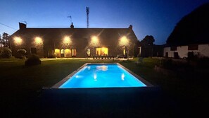 Pool - Large country house with swimming pool (Saint-Sauveur-des-Landes)