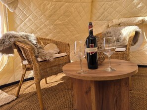 Interior - Månefjord | Exclusive Luxury Glamping by the Limfjord (Roslev)