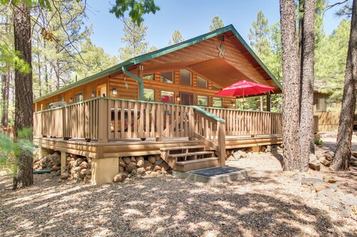 Large Deck & A/C! Serene Family Retreat in Pinetop