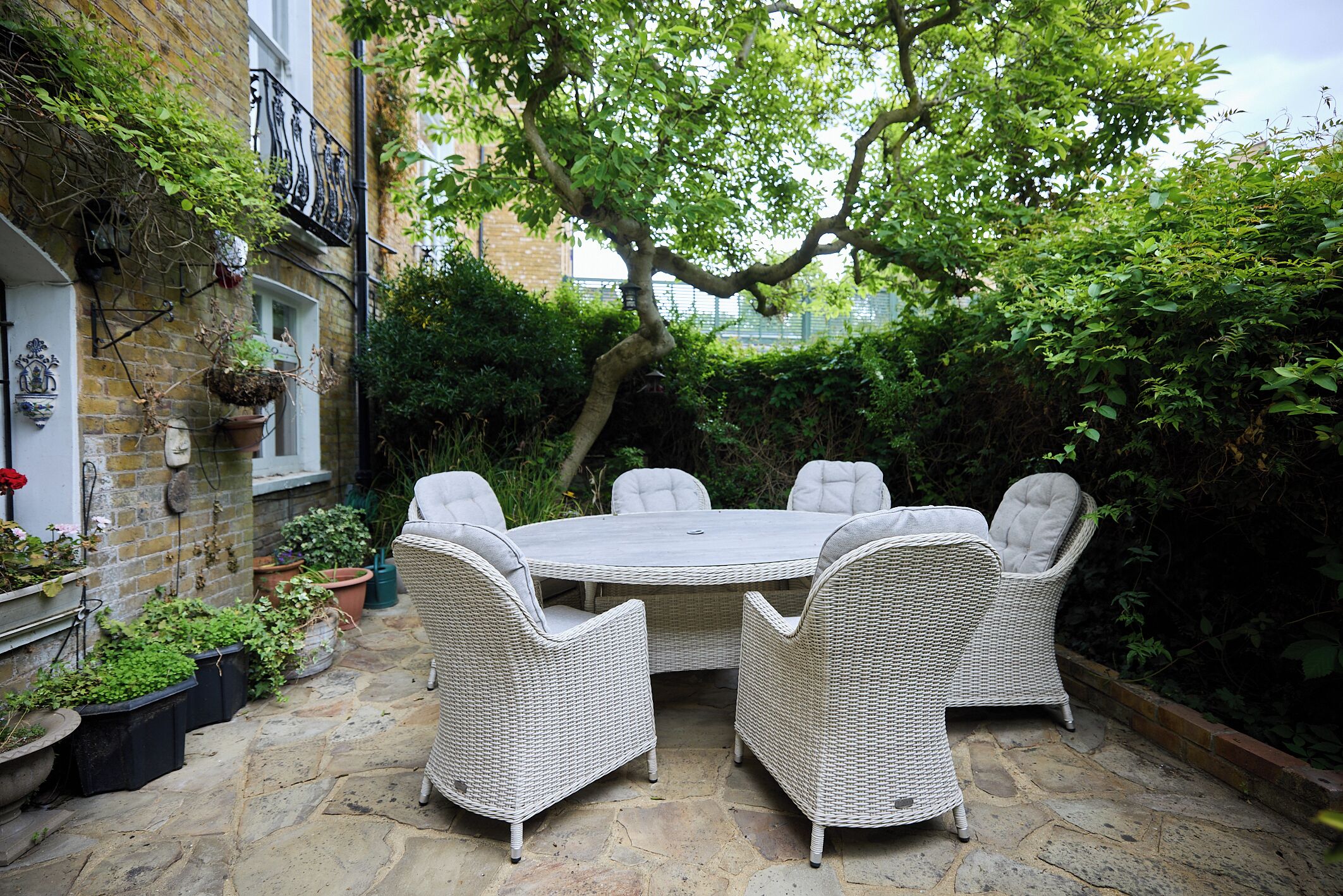 Leilighet, terrasse | Utendørsservering