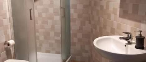 Towels, soap, toilet paper