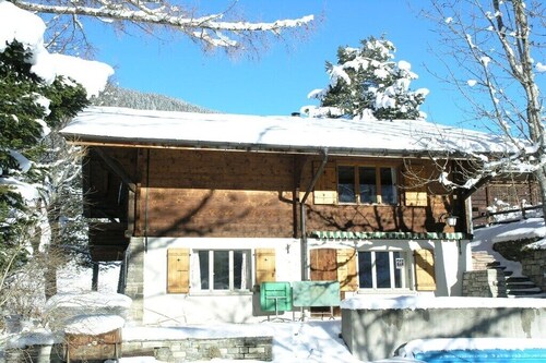 Cabin in Grindelwald with swimming pool