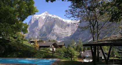 Hütte in Grindelwald mit Schwimmbecken