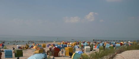 On the beach