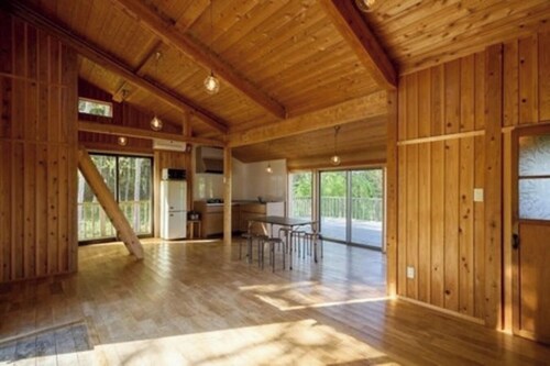 Hibiki no Mori Sauna Glamping MORI before holid / Sukagawa City Fukushima