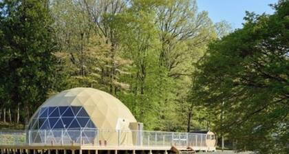 Hibiki no Mori Sauna Glamping MORI Special Seas / Sukagawa City Fukushima