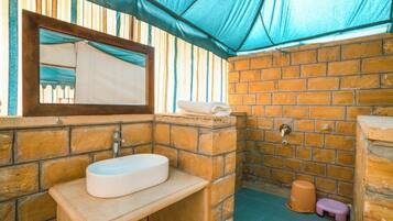 Tienda de campaña Deluxe | Baño
